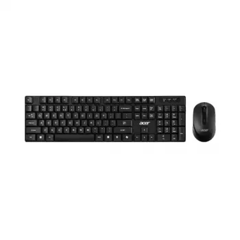 Acer GP.ACC11.03M Teclado com rato, Home Office, USB, Preto, Cinzento