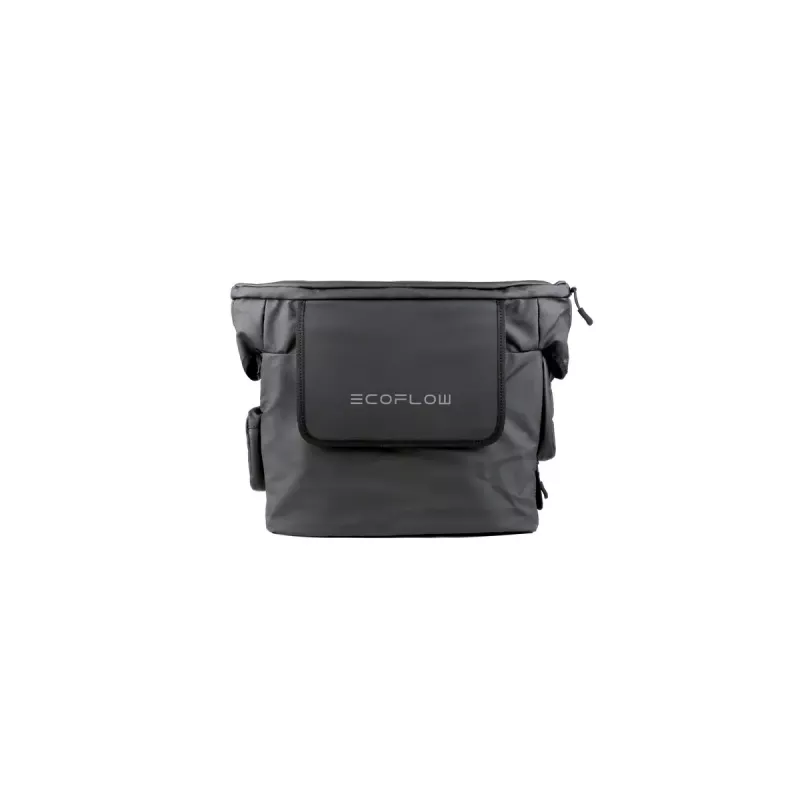 Bolsa de transporte EcoFlow BMR330 para estação de energia portátil, preto, capa de proteção resistente
