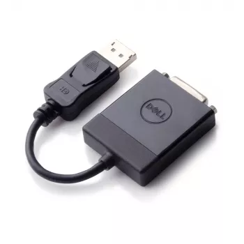 DELL 470-ABEO Adaptador de cabo de vídeo DisplayPort DVI Preto