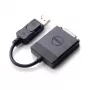 DELL 470-ABEO Adaptador de cabo de vídeo DisplayPort DVI Preto