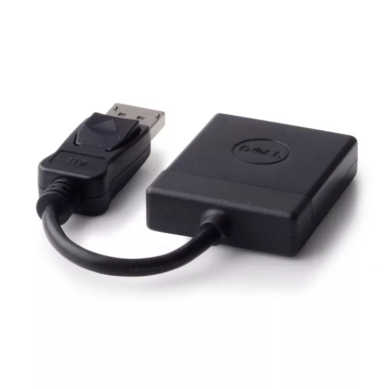 DELL 470-ABEO Adaptador de cabo de vídeo DisplayPort DVI Preto