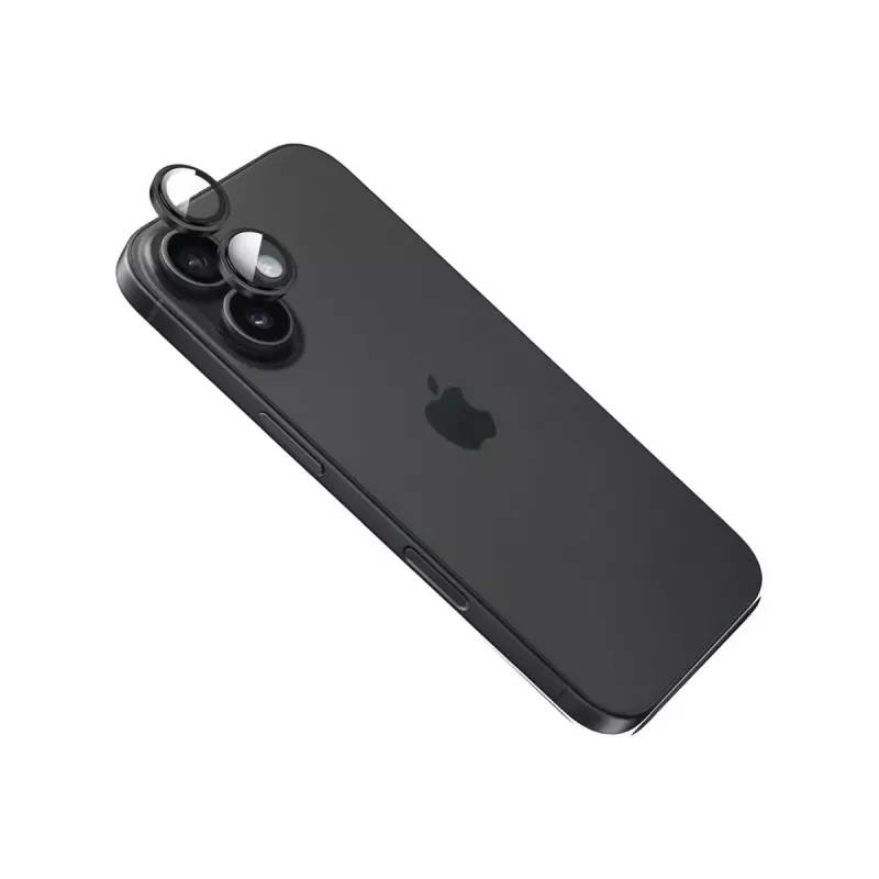 Película de proteção de ecrã em vidro temperado FIXED para Apple iPhone 17 Pro 2.5D preto