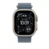 Pulseira Apple Natural Titanium Finish MGCC4ZM/A Azul Fluoroelastómero 49 mm