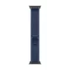 APPLE 49 mm Trail Loop Blue/Bright Blue – S/M – Acabamento em titânio preto