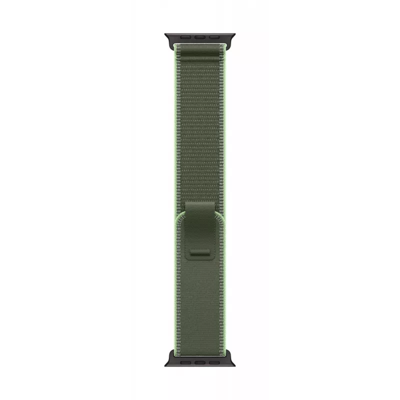 APPLE 49 mm Trail Loop verde/neon – S/M – Acabamento em titânio preto