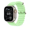 Pulseira Apple Natural Titanium Finish MGCF4ZM/A Verde Fluoroelastómero 49mm