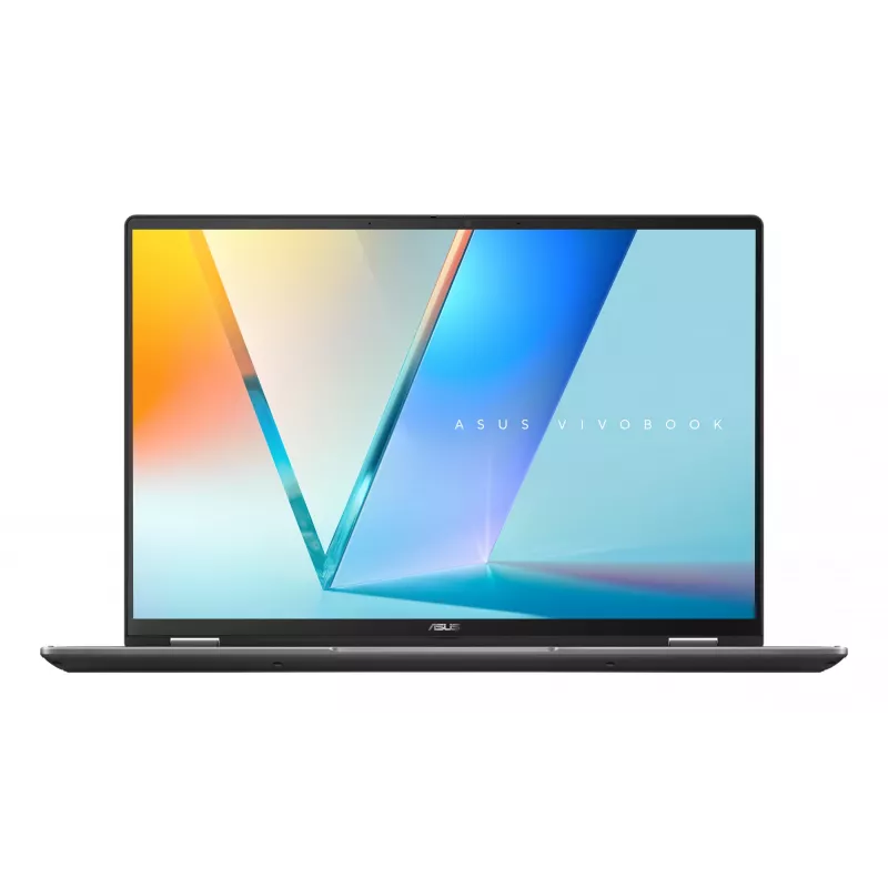 Portátil híbrido 2-em-1 ASUS Vivobook 16 Flip TP3607SH-RJ013W — Intel Core Ultra 7 258V, ecrã tátil 16 polegadas 3K, 16 GB LPDDR5x, 512 GB SSD, NVIDIA GeForce RTX 5050, WIN11 Home, cinzento