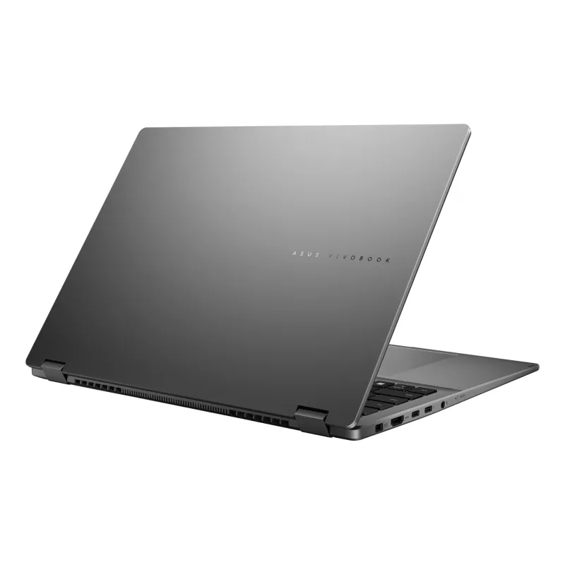 Portátil híbrido 2-em-1 ASUS Vivobook 16 Flip TP3607SH-RJ013W — Intel Core Ultra 7 258V, ecrã tátil 16 polegadas 3K, 16 GB LPDDR5x, 512 GB SSD, NVIDIA GeForce RTX 5050, WIN11 Home, cinzento