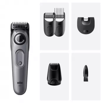Braun BeardTrimmer 3 80789789 Aparador de barba AC/Bateria 20 2 cm Preto