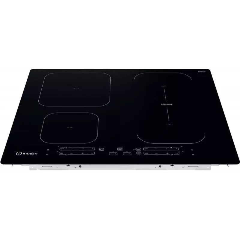 Indesit IB 65B60 NE Placa de indução de encastre 59 cm Preto 4 zona(s)