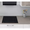 Indesit IB 65B60 NE Placa de indução de encastre 59 cm Preto 4 zona(s)