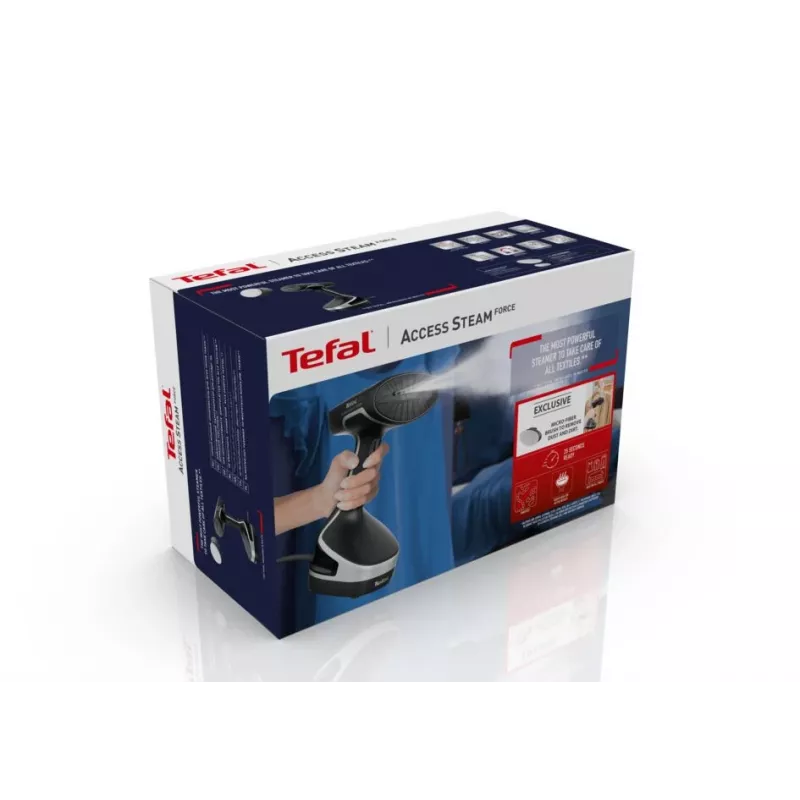 Vaporizador de roupa de mão Tefal Acces Steam Force DT8270 0,2 L 2000 W preto