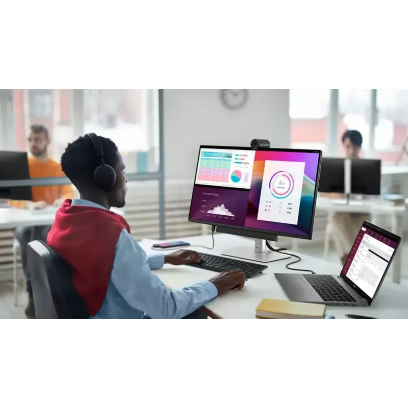Monitor Dell P Series P2725H 27 polegadas Full HD IPS 1920x1080, 300 cd/m², 100 Hz, USB-C PD 15W, VESA
