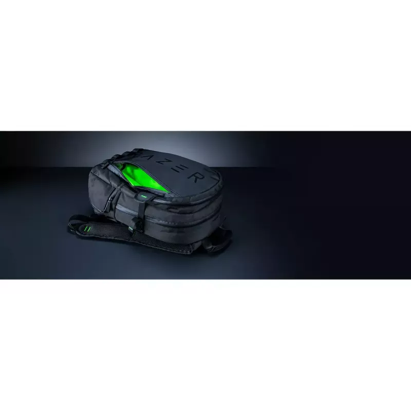 Razer Rogue V3 15 (RC81-03640101-0000) mochila para portátil, 15 polegadas (38,1 cm), impermeável, preta
