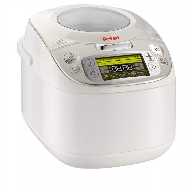 Panela elétrica Tefal RK8121 5 L 750 W prateada, branca