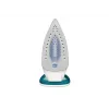 Ferro de engomar Tefal EasyGliss Plus FV5718 ferro a vapor base Durilium 2400 W turquesa, branco