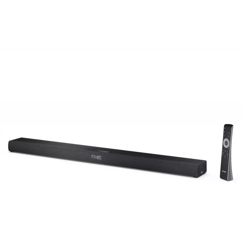 Barra de som Sharp HT-SBW320 2.1ch ultra-slim Dolby Atmos / DTS Virtual:X com subwoofer sem fios