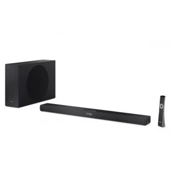 Barra de som Sharp HT-SBW320 2.1ch ultra-slim Dolby Atmos / DTS Virtual:X com subwoofer sem fios