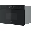 Micro-ondas de encastrar Whirlpool MBNA920B, grelhador, 750 W, 22 L, preto, porta push