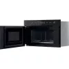 Micro-ondas de encastrar Whirlpool MBNA920B, grelhador, 750 W, 22 L, preto, porta push