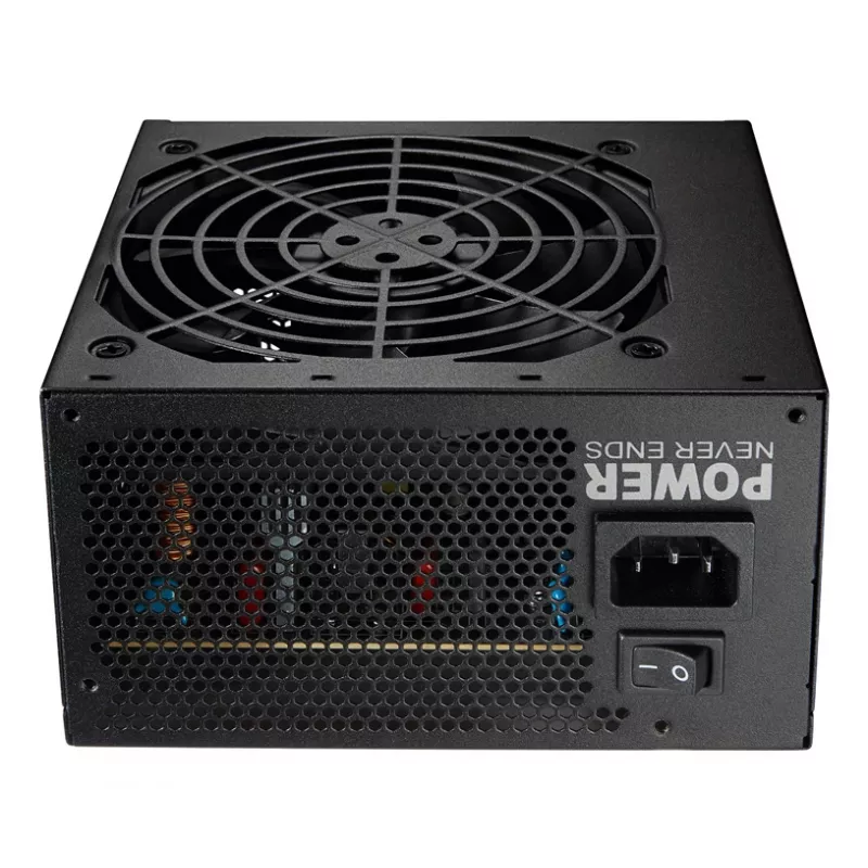Fonte de alimentação FSP HYPER 80+ PRO 650W ATX ATX3.1 preta, 650 W, 220 - 240 V, 50/60 Hz, 5 A, ativa, 100 W