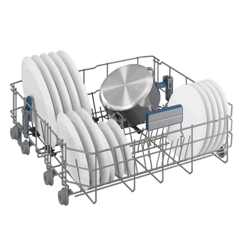 Máquina de lavar loiça totalmente integrada BEKO BDIN36532 — 15 conjuntos, 60 cm, aço inoxidável, 45 dB, classe de eficiência energética D