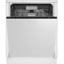 Máquina de lavar loiça totalmente integrada BEKO BDIN36532 — 15 conjuntos, 60 cm, aço inoxidável, 45 dB, classe de eficiência energética D