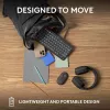 Teclado Logitech Pebble Keys 2 K380s Universal RF Wireless + Bluetooth QWERTY US International grafite