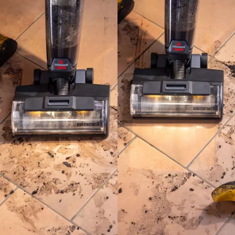 Aspirador vertical/escova a bateria Bissell 4330N pilha húmido e seco sem saco 0,44 L preto