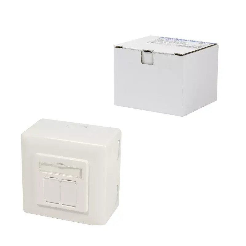 Tomada de rede 2 x RJ-45 LogiLink NP0124