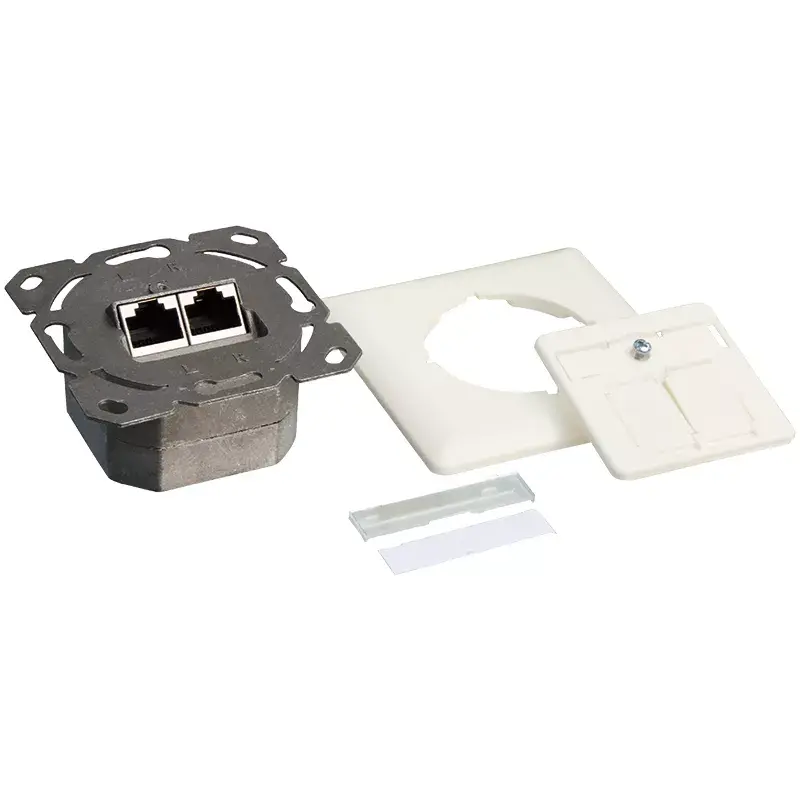 Tomada de rede 2 x RJ-45 LogiLink NP0124