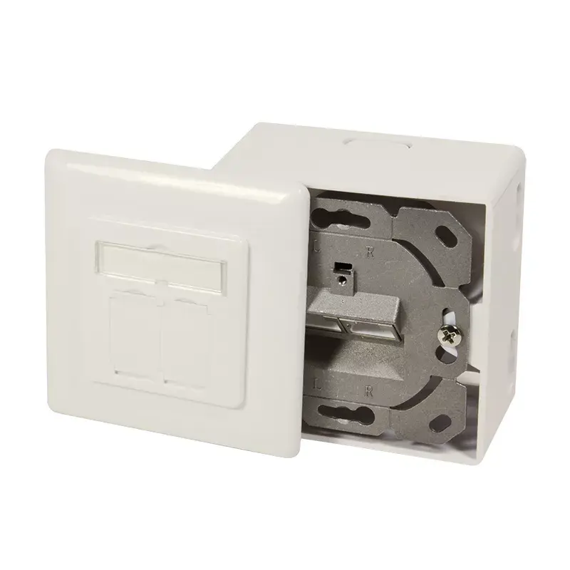 Tomada de rede 2 x RJ-45 LogiLink NP0124