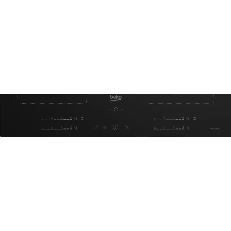 Placa de indução BEKO HII64720QUF2T, 60 cm, 4 zonas, controlo tátil