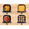 Fritadeira Tefal Easy Fry Mega EY855BE0 individual 7,5 l de bancada 2020 W fritadeira de ar quente cinzenta