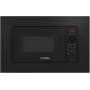 Micro-ondas encastrável Bosch Serie 2 BFL623MB4 20 L 800 W visor LED preto botão rotativo