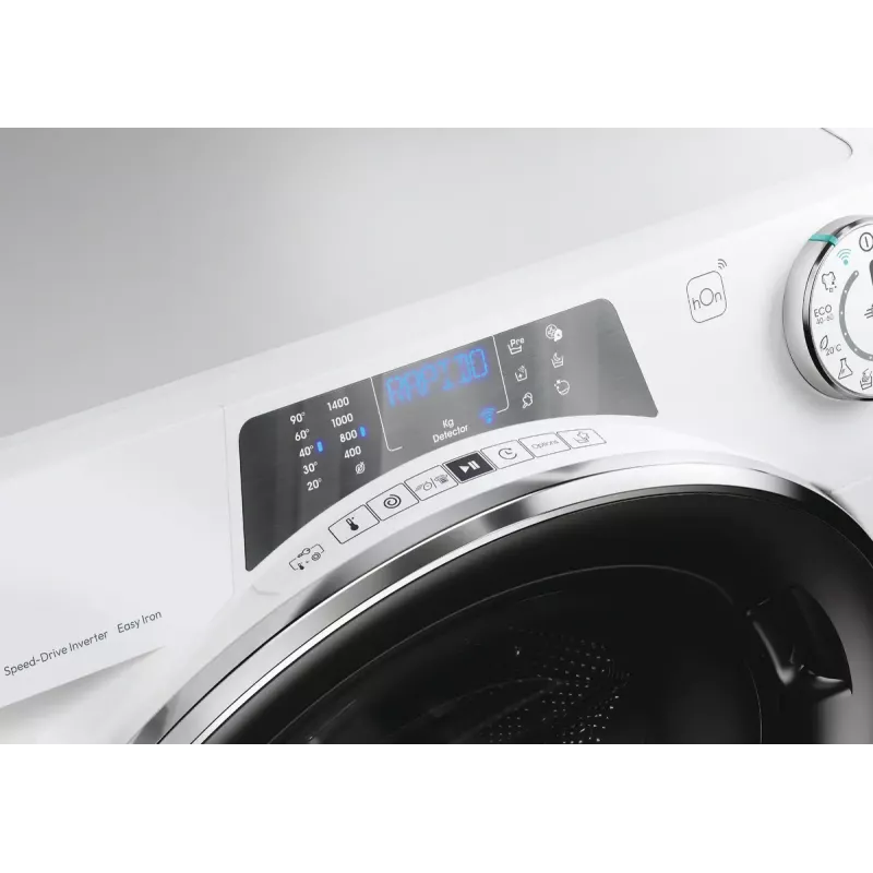 Máquina de lavar roupa Candy RapidÓ PRO RP4 476BWMBC/1-S de carregamento frontal 7 kg 1400 RPM branca