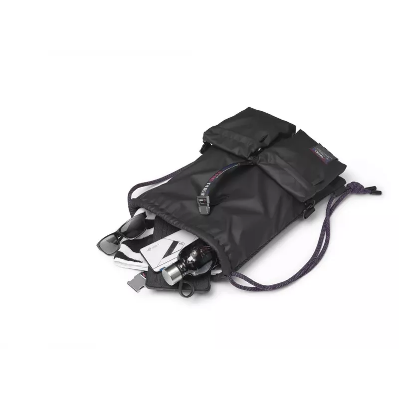 Mochila ASUS BD3700 ROG SLASH bolsa multifunções com cordão preta 810g