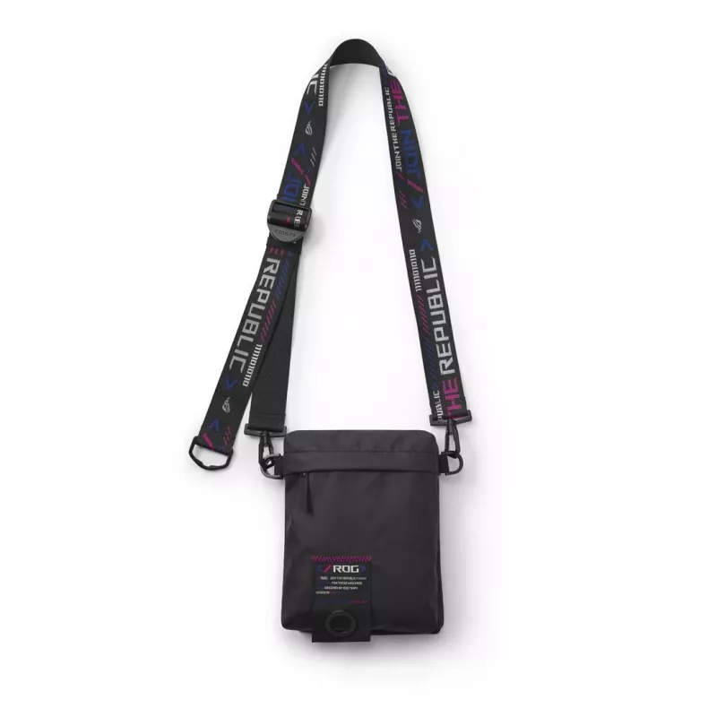Mochila ASUS BD3700 ROG SLASH bolsa multifunções com cordão preta 810g