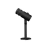 Microfone para PC com fios GENESIS Radium 350D – USB Type-A/Type-C, sensibilidade -48 dB, 16–14.000 Hz, cabo de 2,5 m, preto