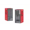 Microfone para PC com fios GENESIS Radium 350D – USB Type-A/Type-C, sensibilidade -48 dB, 16–14.000 Hz, cabo de 2,5 m, preto