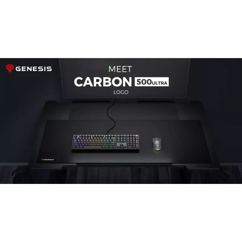 Tapete de rato GENESIS Carbon 500 Ultra Logo