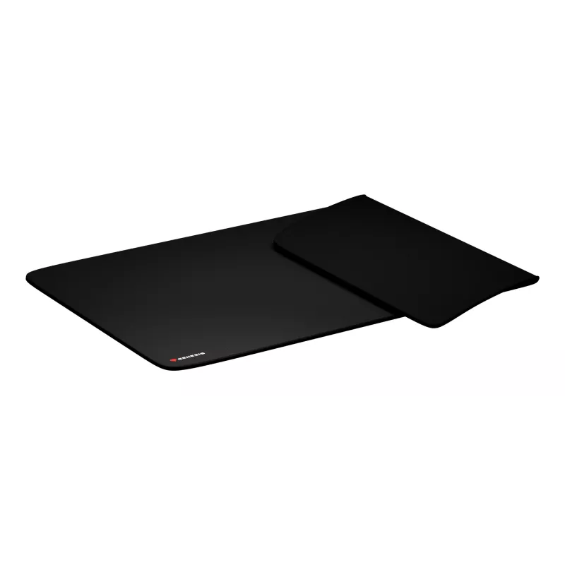 GENESIS Carbon 500 Hyper Logo, preto, monocromático, tecido, borracha, tapete de rato gaming