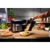 Fritadeira Tefal Dual Easy Fry & Grill EY905D dupla 8,3 L de bancada 2700 W fritadeira de ar quente aço inoxidável