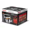 Fritadeira Tefal Dual Easy Fry & Grill EY905D dupla 8,3 L de bancada 2700 W fritadeira de ar quente aço inoxidável