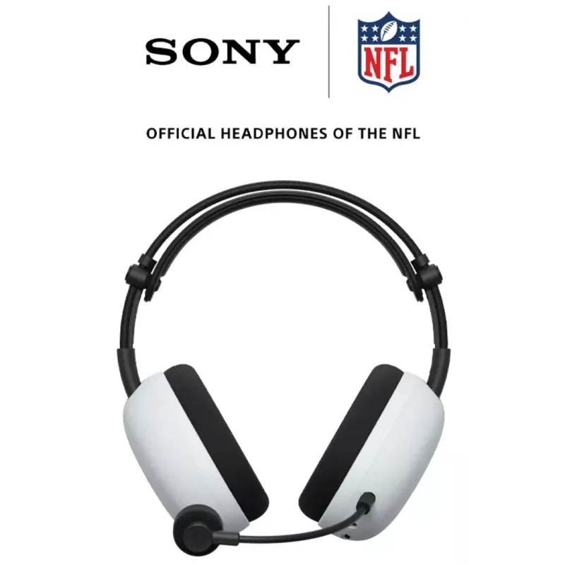 Headset Sony Inzone H9 II sem fios com arco de cabeça gaming USB Type-C Bluetooth preto, branco