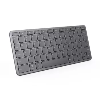 Teclado Lenovo ZG38C05820 universal USB + Bluetooth QWERTY US English cinzento