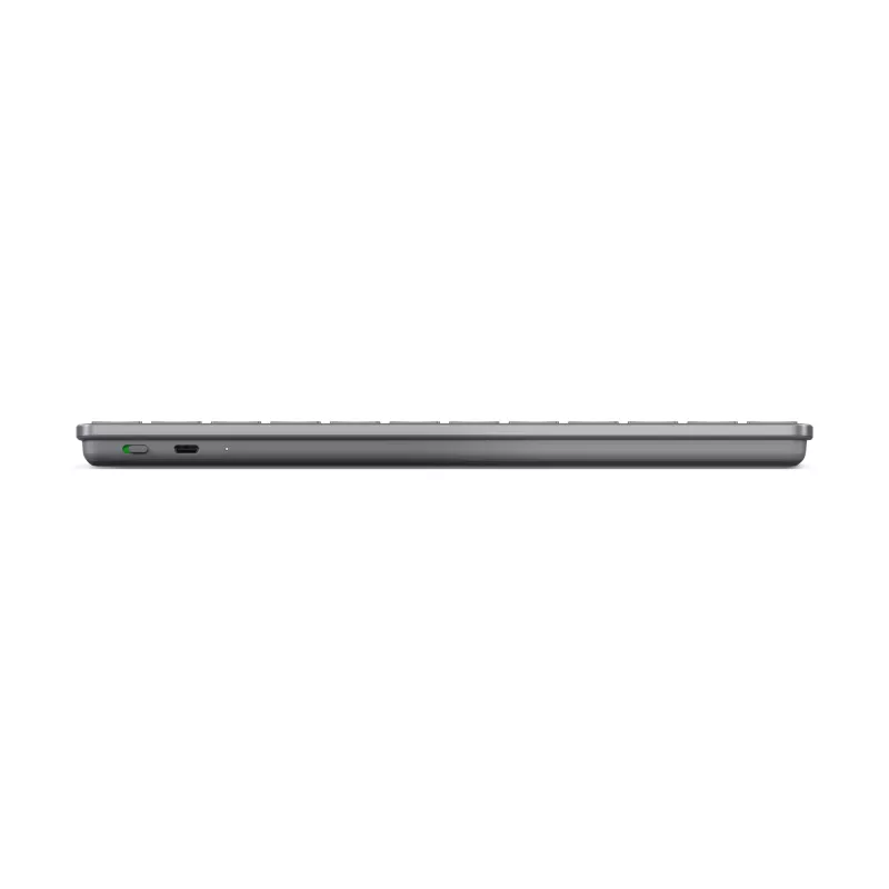 Teclado Lenovo ZG38C05820 universal USB + Bluetooth QWERTY US English cinzento