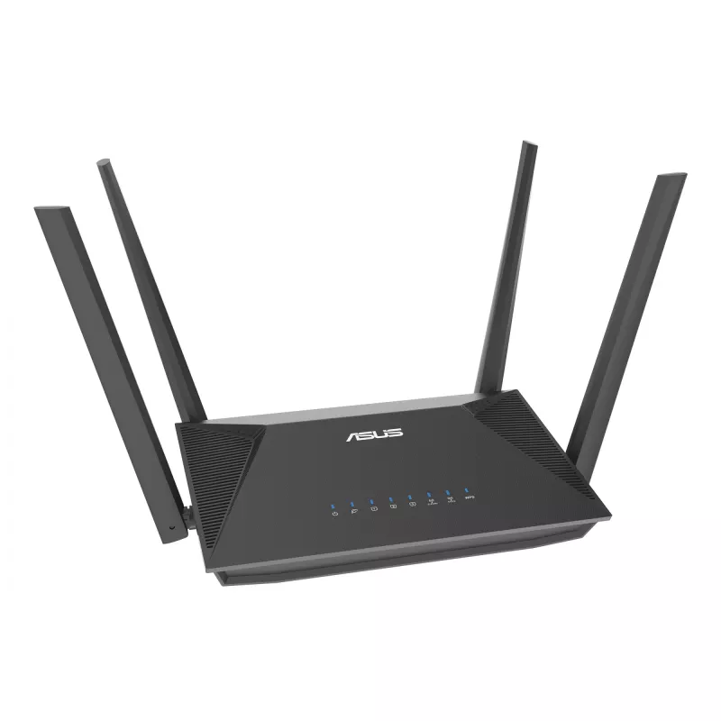 Router wireless ASUS RT-AX52 Pro AX3000 Gigabit Ethernet Dual-Band (2,4 GHz / 5 GHz) preto