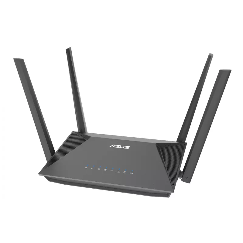 Router wireless ASUS RT-AX52 Pro AX3000 Gigabit Ethernet Dual-Band (2,4 GHz / 5 GHz) preto