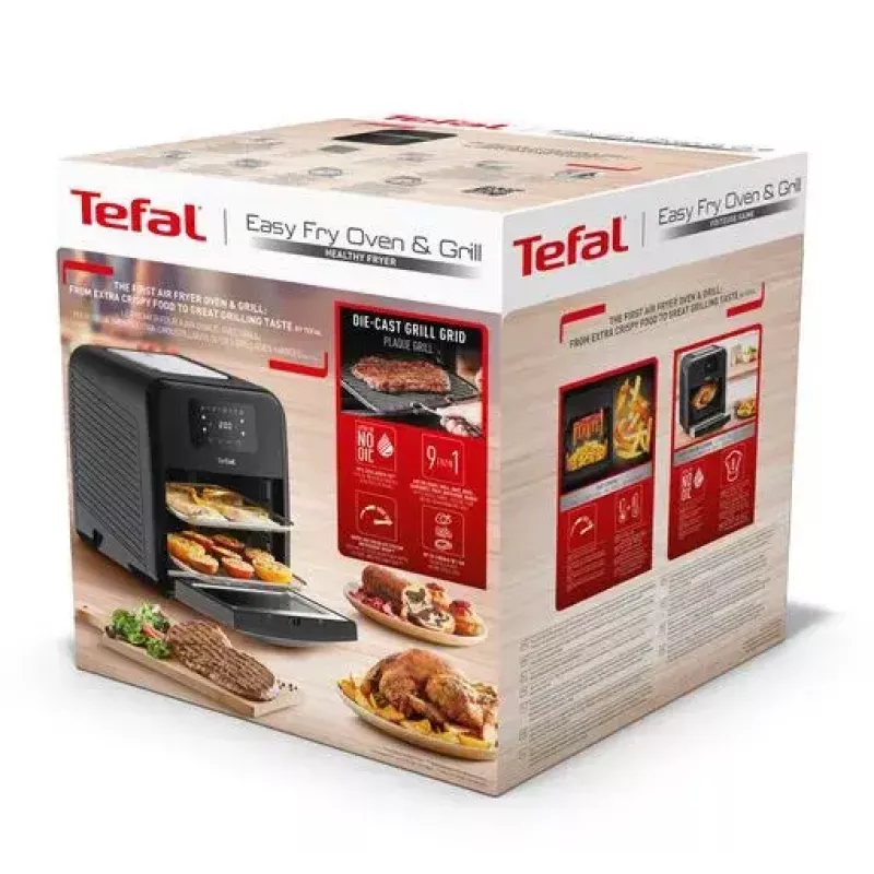 Fritadeira de ar quente Tefal Easy Fry FW5018 Single 11 L autónoma 2000 W preta
